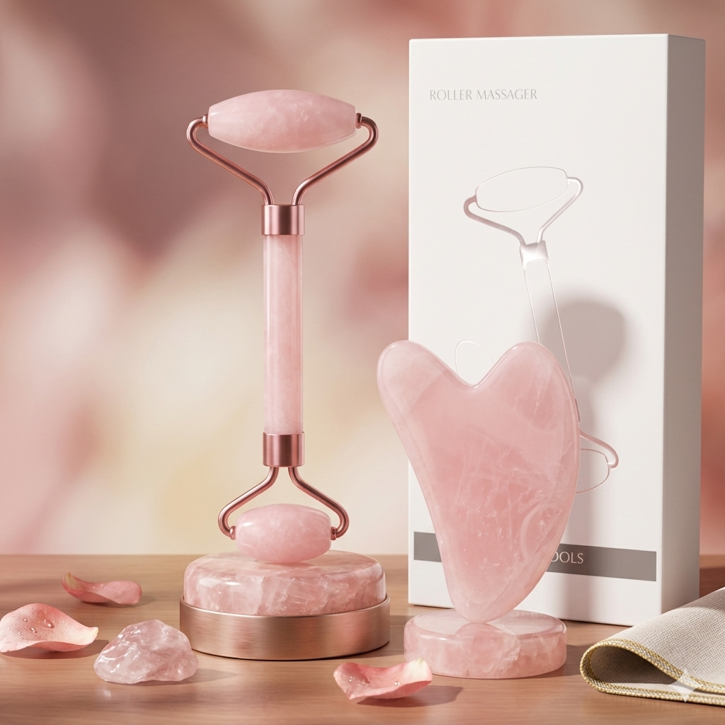 Gua-Sha et Rouleau Visage