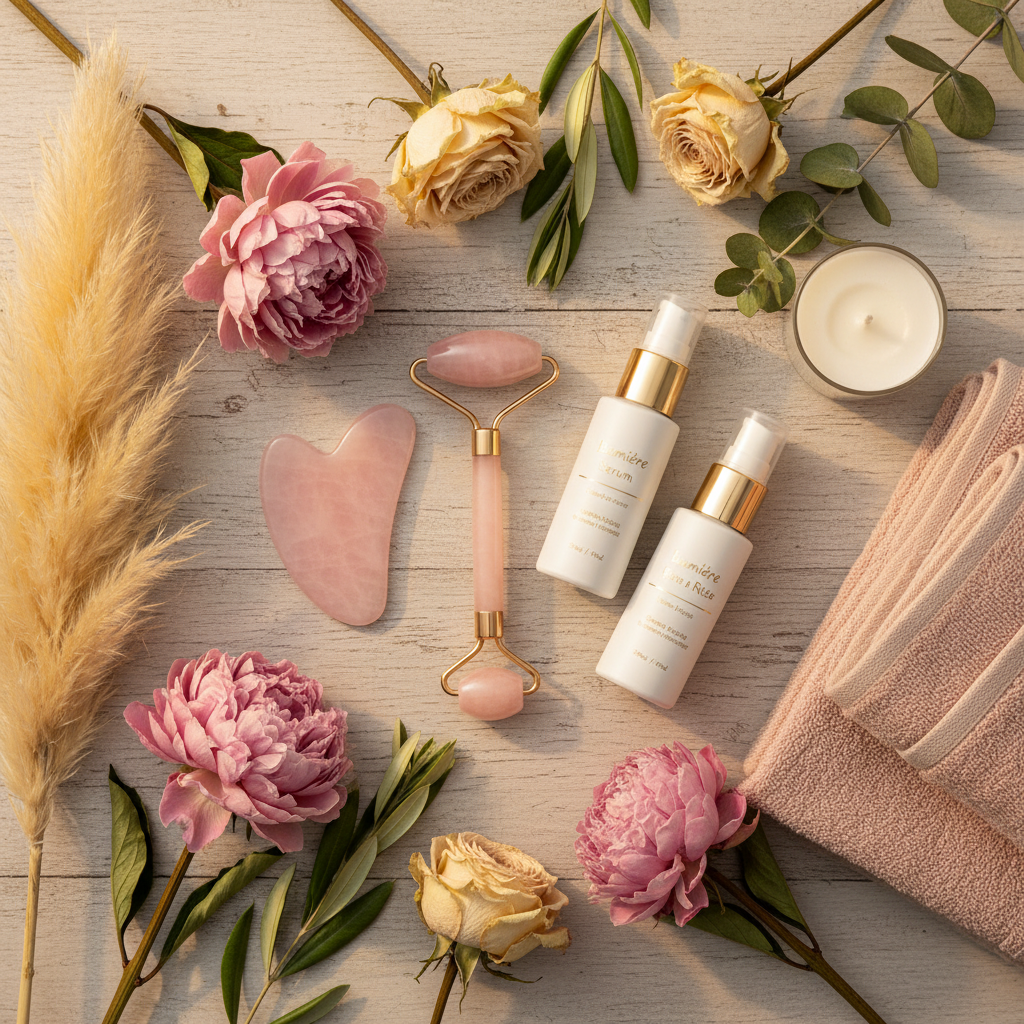Gua-Sha et Rouleau Visage