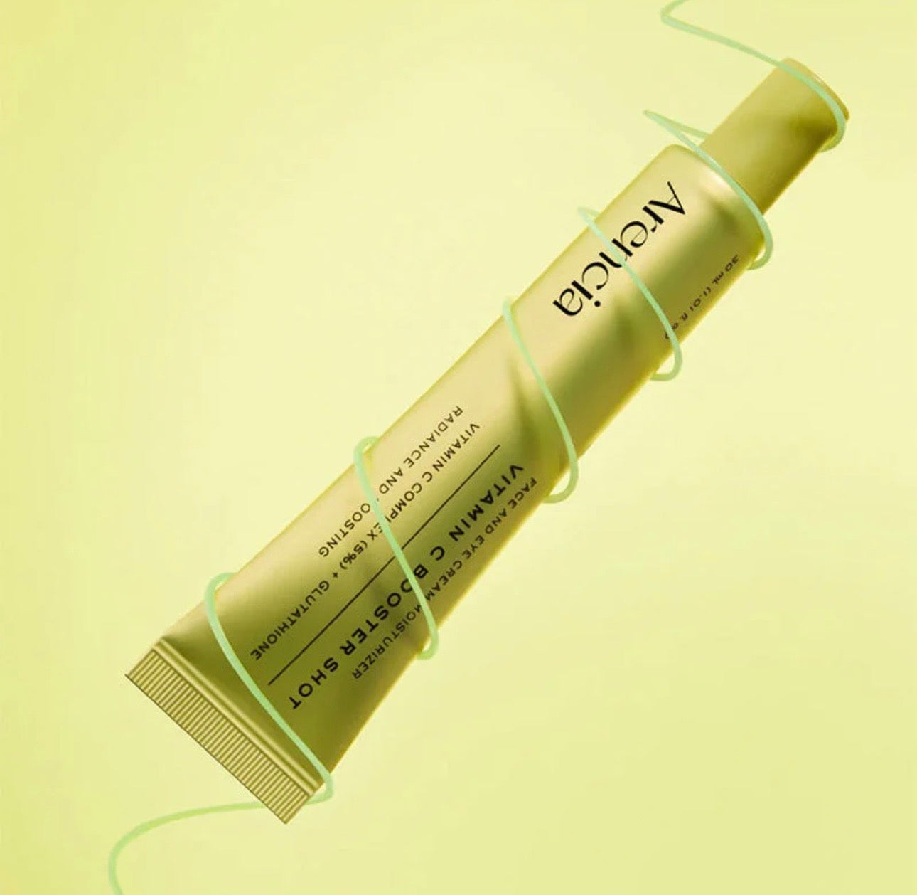 Crème Arencia Visage & Yeux Vitamine C — Niacinamide, Glutathion & Éclat 2-en-1