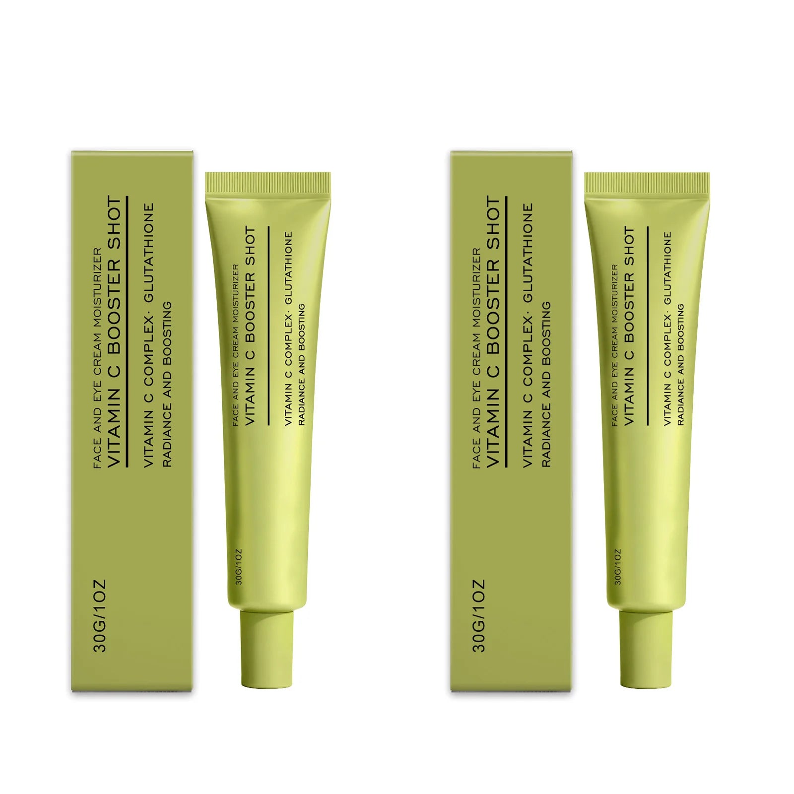 Crème Arencia Visage & Yeux Vitamine C — Niacinamide, Glutathion & Éclat 2-en-1