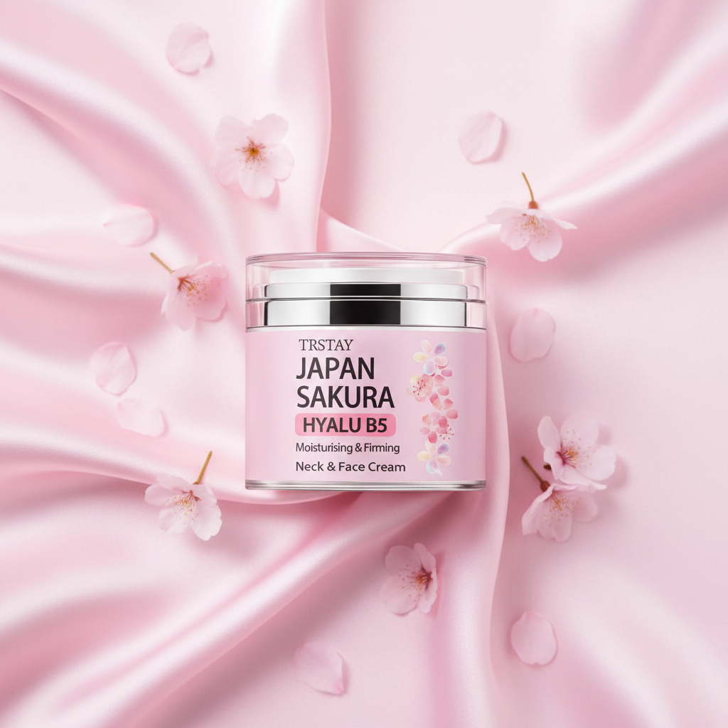 TRSTAY Sakura flat lay